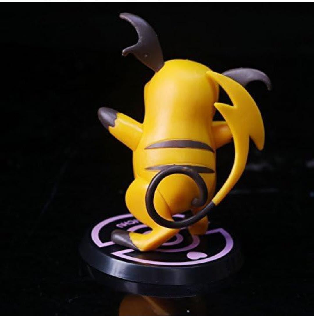 Pokemon Cartoon Action Figures- 1 Pc | 9.5 cm | Raichu for Car Dashboard, Office Desk/Study Table