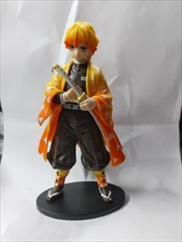 Demon Slayer Zenitsu Small Oval Base 16 Cm|| Limited Edition Collectible Action Figure