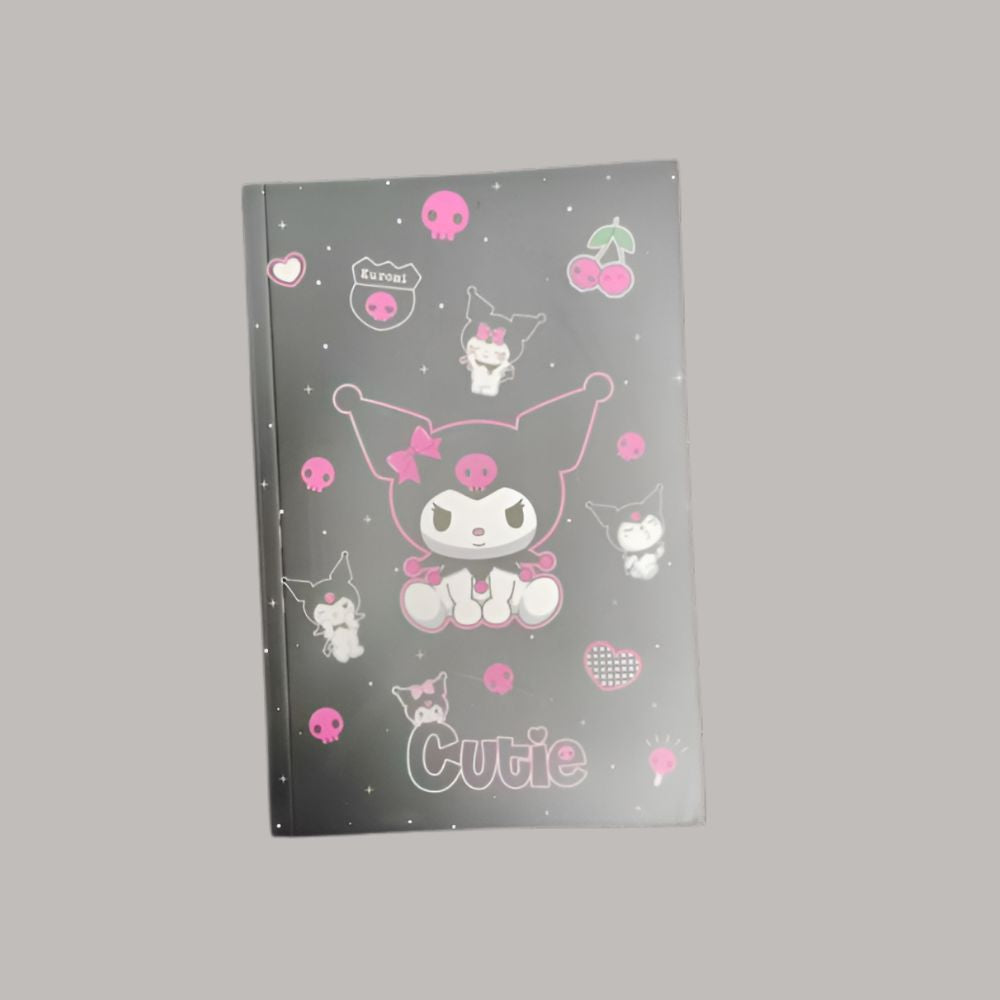 Kuromi Black Slim A5 size notebook