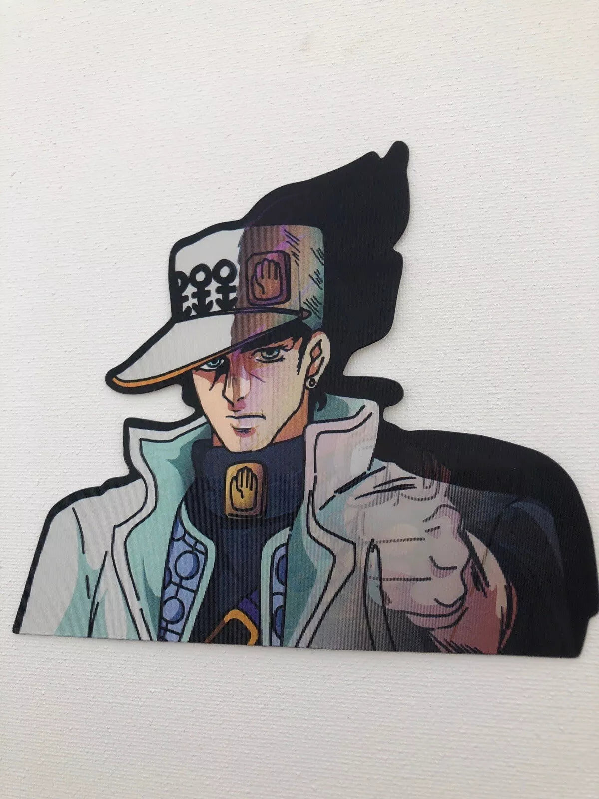 Jojo’s Bizarre Adventure Jotaro Kujo 3D Lenticular Motion Sticker – Anime Decal