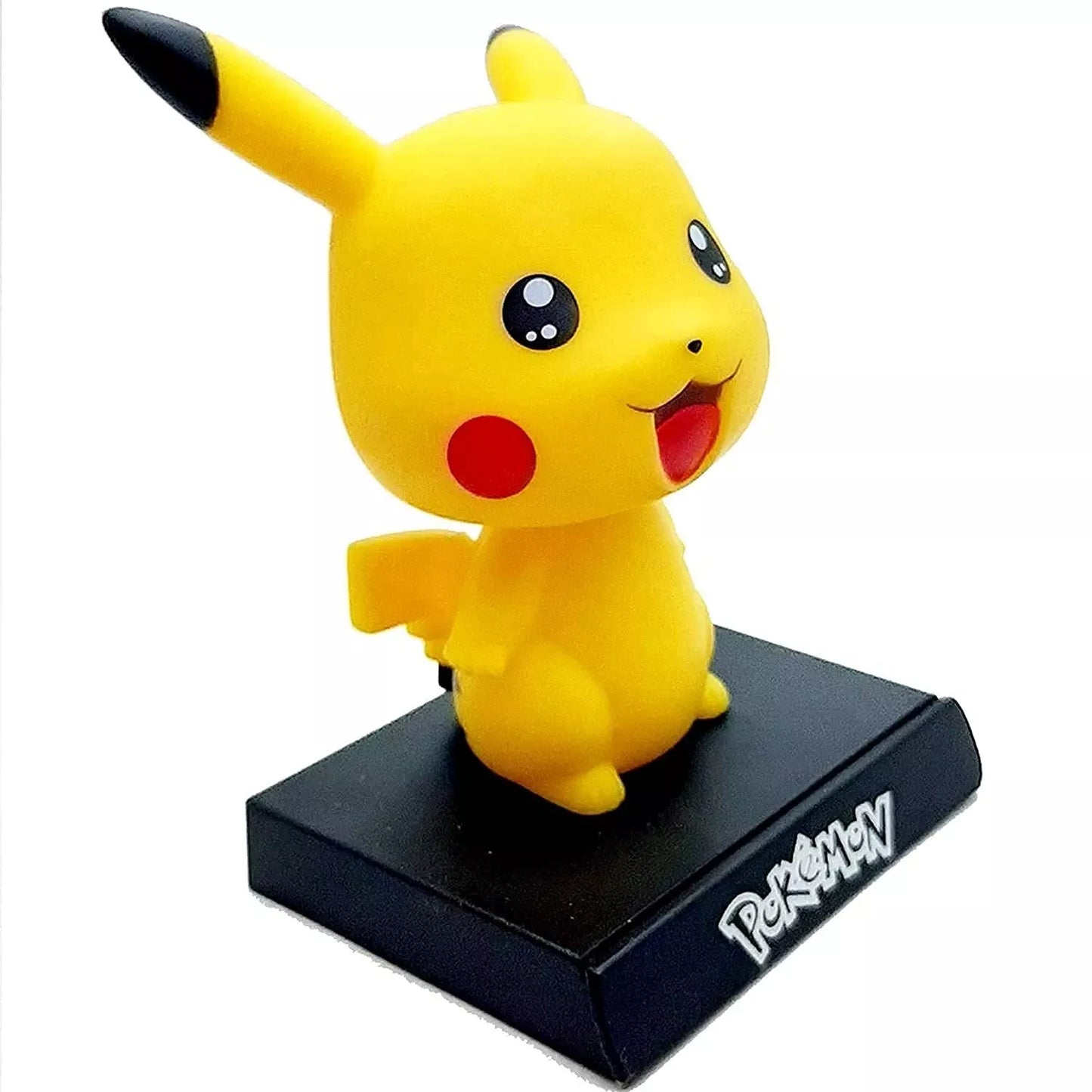 Pikachu Open Eyes PVC Bobblehead + Phone Holder | Anime ; Pokemon |