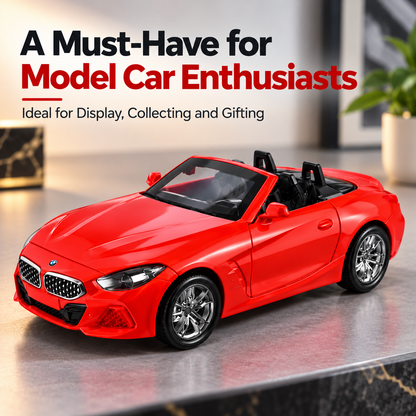 BMW Z4 M40i 1:38 Scale Die-Cast Convertible Model Car – Red Collectible Toy | COD NOT AVAILABLE