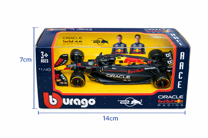 Bburago Red Bull F1 Diecast Model Car 1:43 Scale SP11 – Oracle Racing Car Toy with Box (14cm) | Formula 1 Collectible