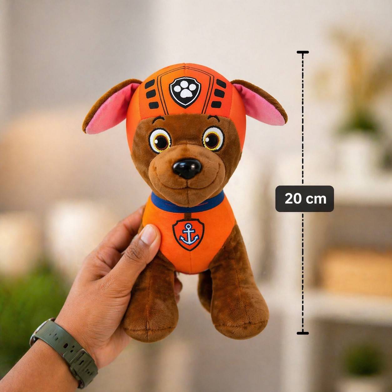 Cute Puppy Plush Toy 20cm | Soft Stuffed Dog Teddy for Boys, Girls & Dog Lovers | Perfect Gift for Kids & Girlfriend (Random 1 Piece)
