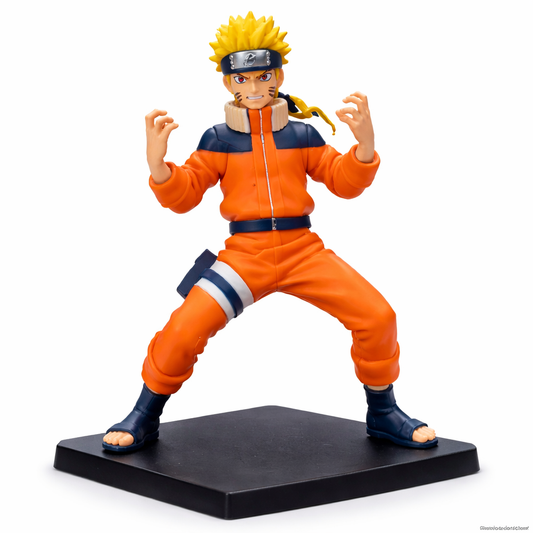 Naruto Uzumaki Anime Action Figure – 20cm Collectible Ninja Statue with Base | Premium Quality Anime Gift