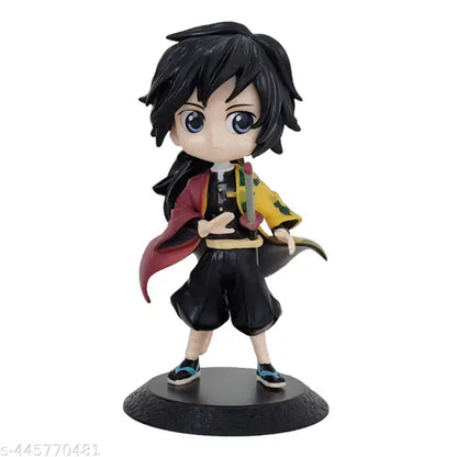 Demon Slayer Giyu Tomioka Q Figure 15Cm| Limited Edition Collectible Action Figure