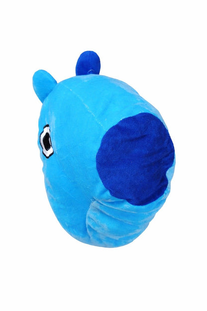 Super Soft Blue Fish Plush Toy – Kawaii Idol Style Plushie for Kids | Cute Stuffed Plush Throw Pillow Toy Gift for Boys & Girls