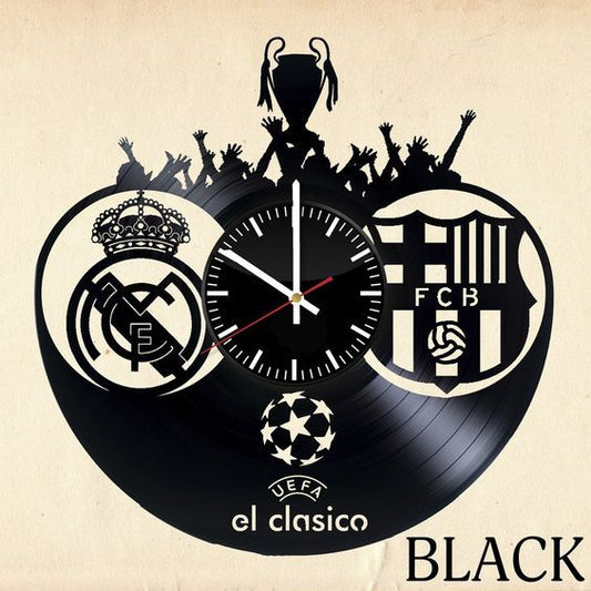 FC Barcelona Backlight Wall Clock – Glow-in-the-Dark Decor for True Blaugrana Fans & Football Lovers (12 Inch)