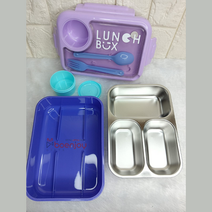 Stainless Steel Lunch Box | 22 Cm