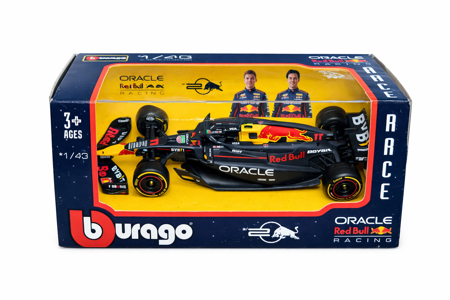 Bburago Red Bull F1 Diecast Model Car 1:43 Scale SP11 – Oracle Racing Car Toy with Box (14cm) | Formula 1 Collectible