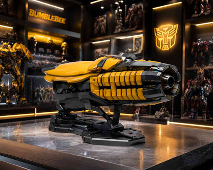 Transformers Bumblebee Arm Cannon Replica Collectible Display Model with Stand | Premium Sci-Fi Collector Edition (COD NOT AVAILABLE)