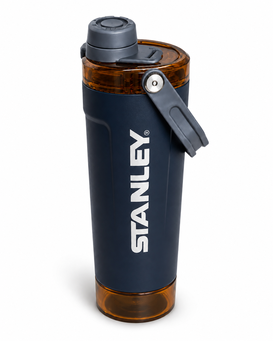 Stanley Water Bottle with Flip Lid, Removable Strainer & Foldable Carry Handle 600ml – Random Colour( Cod Not Available)