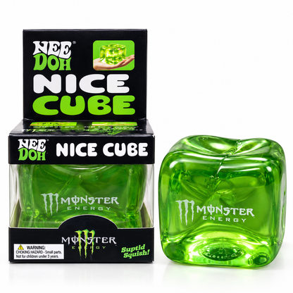 Monster Nice Cube Squishy Toy 6 x 6 x 6 CM – Soft Squeeze Cube for Desk, Kids & Teens 1 Pc