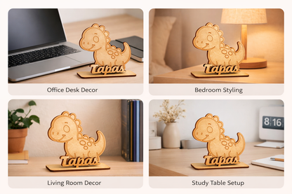 MDF Wooden Name Standy | Custom MDF Name Standy | Desk Decor | Unique Gift | Home & Office Decoration