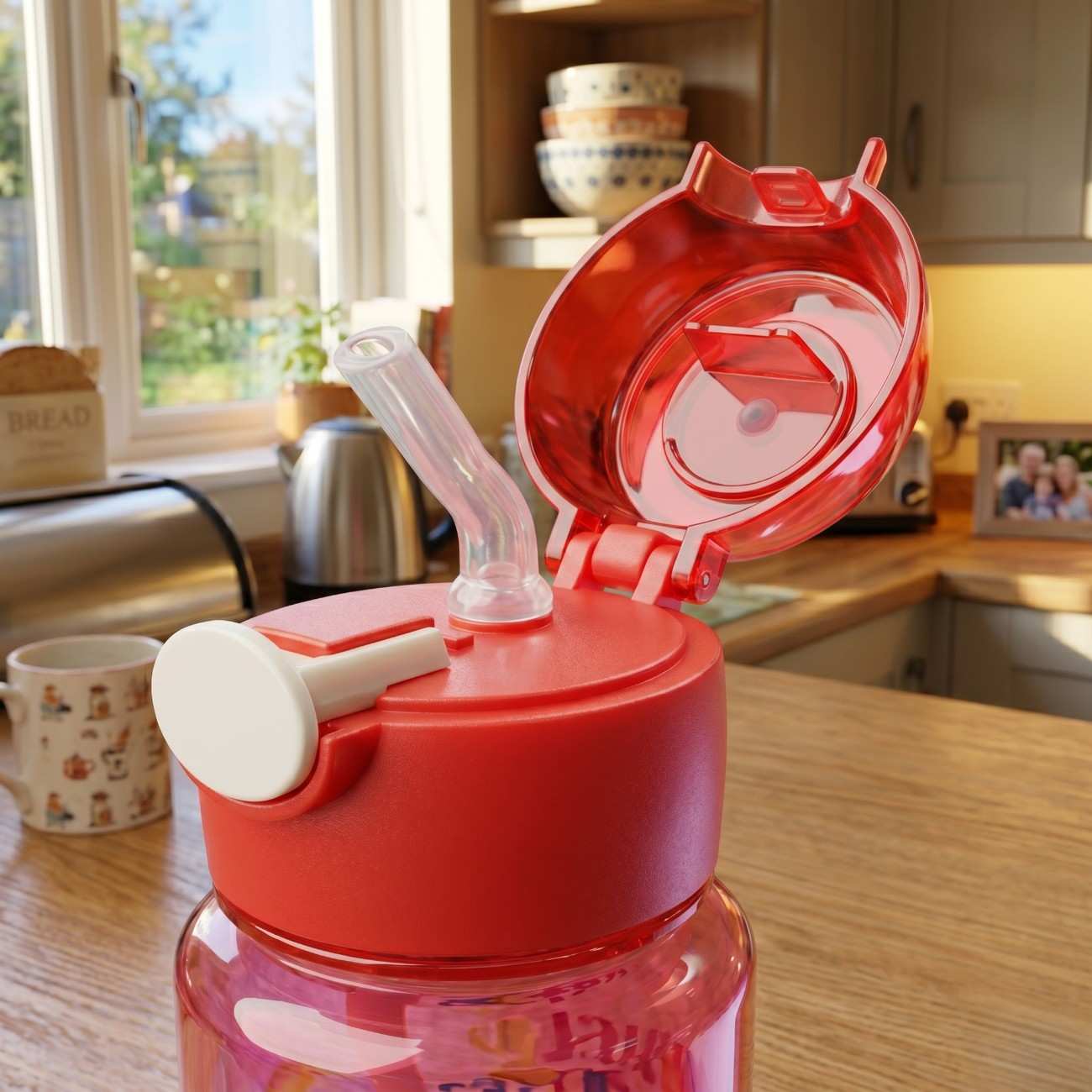 Water Bottle 1 Pc | Superhero, Princess, Cartoon Mouse Design | Leakproof | BPA Free 500ml
