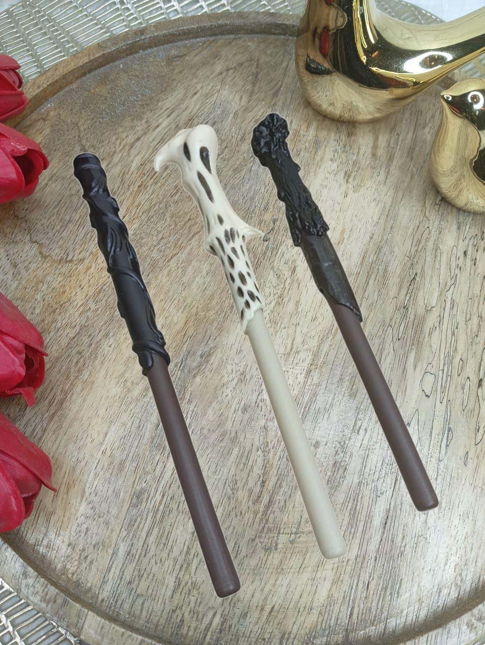 Harry Potter Wand Pens – Magical Wizarding World Writing Pens for Kids & Fans