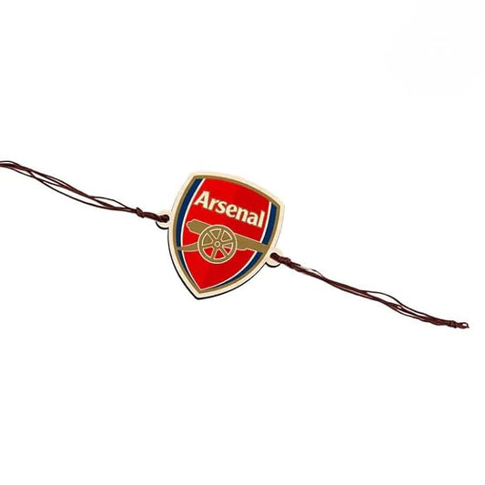 Aesanal football club | Premium Wooden Rakhi | Soft Nylon Thread | Size - 4 x 3 cm