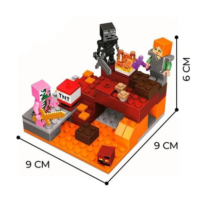 Minecraft Building Block Farm Set for Kids, 89+ Pieces Creative Construction Set, Bricks Kit with Figures & Accessories | Educational Toy for Boys & Girls Age 6+ (Style Code 833)