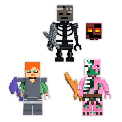 Minecraft Building Block Farm Set for Kids, 89+ Pieces Creative Construction Set, Bricks Kit with Figures & Accessories | Educational Toy for Boys & Girls Age 6+ (Style Code 833)