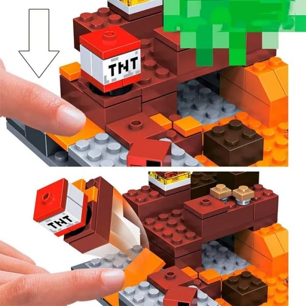 Minecraft Building Block Farm Set for Kids, 89+ Pieces Creative Construction Set, Bricks Kit with Figures & Accessories | Educational Toy for Boys & Girls Age 6+ (Style Code 833)