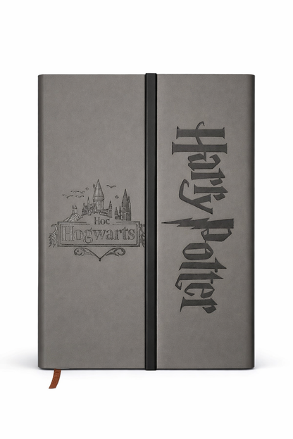 Harry Potter Diary Notebook – Premium Journal | Magnetic & Elastic Closure | Compact 11x7 cm | Smooth Writing Pages | Gift for Kids & Fans |Random 1 pcs