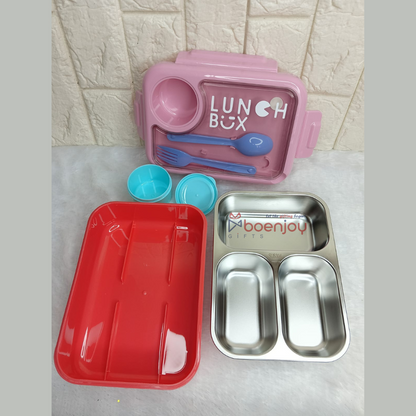 Stainless Steel Lunch Box | 22 Cm