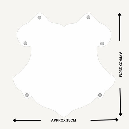 Harry Potter Crest Magnetic Whiteboard | Reusable Magnetic Board for Study, Chores & Activities |Marker Pen Included | Home & School Learning Organizer