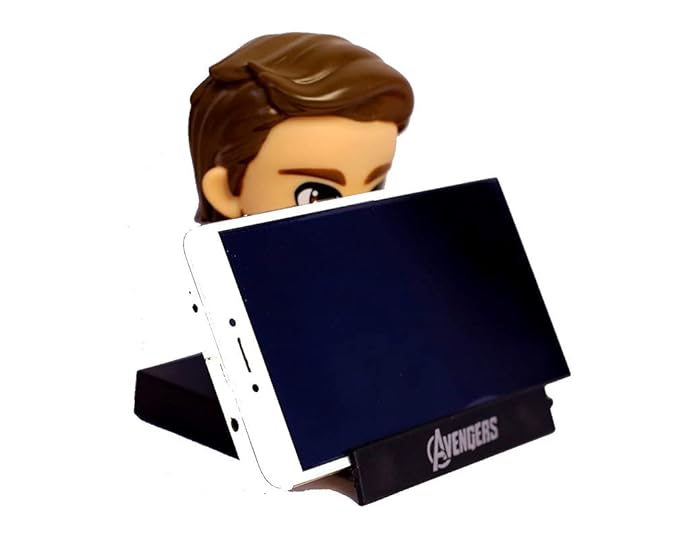 Captain America PVC Bobblehead + Phone Holder | MCU ; Avengers |