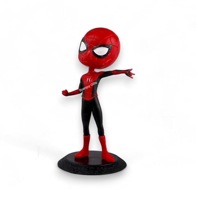 Spiderman With Mask Q Figure 15Cm| Limited Edition Collectible Action Figure