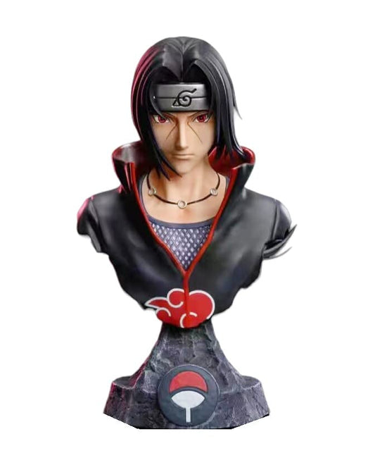 Naruto Itachi Uchiha Anime Bust Figure – 15cm PVC Collectible Statue for Fans & Collectors