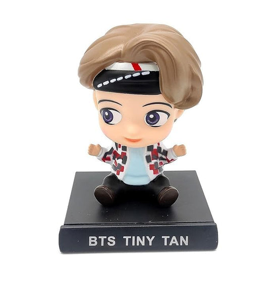 V Tae-Hyung (BTS) PVC Bobblehead + Phone Holder | BTS ; Korean Band |