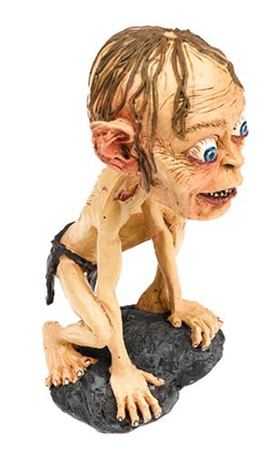 Gollum Smeagol Polyresin Bobble Head | 14 Cm | Made In India ; Hand Painted | Novel ; Movie ; The Hobbit ; The Lord Of The Rings |