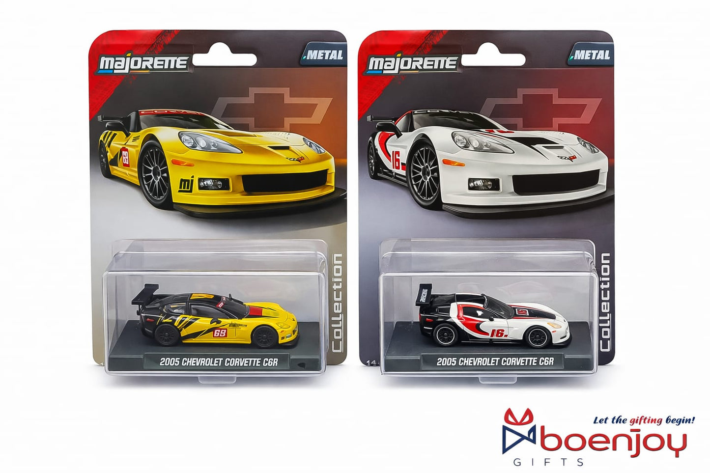 Majorette 2005 Chevrolet Corvette C6R Die-Cast Metal Hot Wheels Toy Car – 1:64 Scale Racing Model Car for Kids & Collectors (Yellow / White)COD NOT AVAILABLE