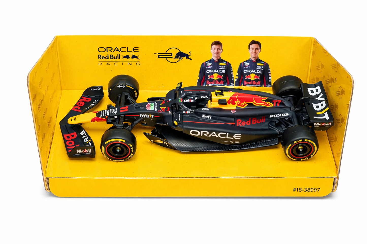 Bburago Red Bull F1 Diecast Model Car 1:43 Scale SP11 – Oracle Racing Car Toy with Box (14cm) | Formula 1 Collectible