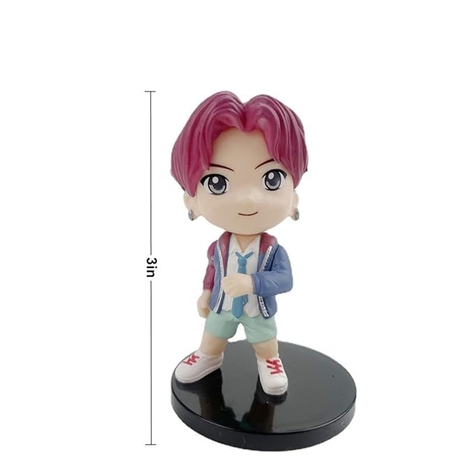 BTS -  Hip Set Of 7 |8 Cm|| Limited Edition Collectible Action Figure