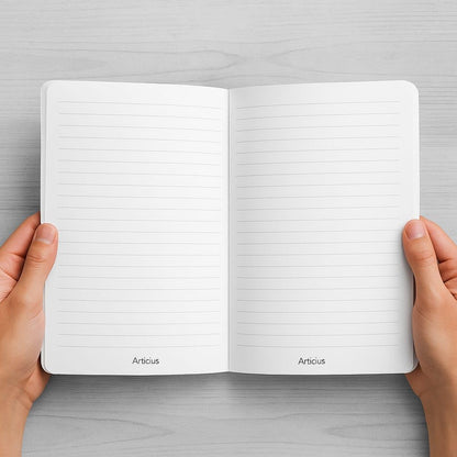 Binded A5 Notebook Pack of 3 | School & College Use | Compact Writing Ruled Notebook | Diary for Notes, Study, Journaling (90 Pages, 45 Sheets) 21x14 cm (Astronaut)