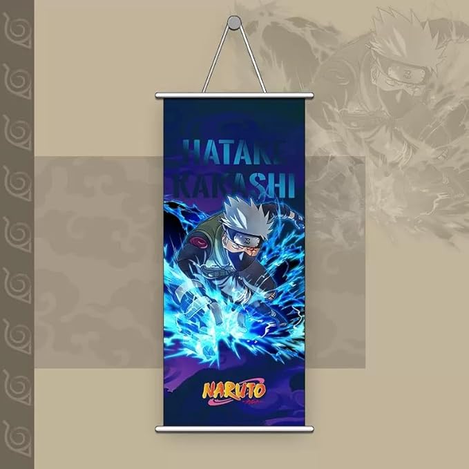 Anime Wall Scroll – 29.13 x13.77 Inche Hanging Scroll | Smooth, Anti-Wrinkle, Wear-Resistant | Art Decoration for Bedroom, Living Room, Office