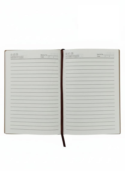 Harry Potter Premium PU Leather Diary | Wizarding World Notebook with Bookmark Ribbon | Lined Journal for Writing, School, Office & Gift (Yellow)