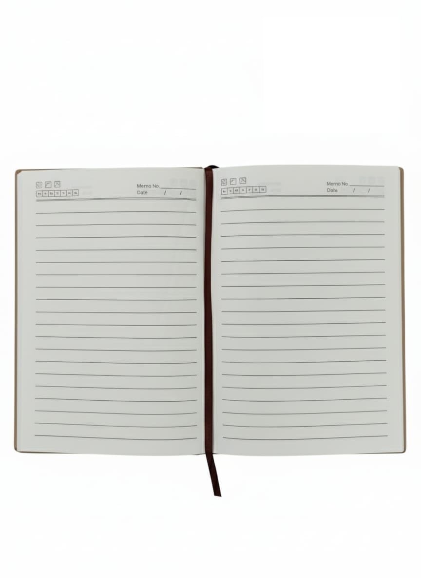 Harry Potter Premium PU Leather Diary | Wizarding World Notebook with Bookmark Ribbon | Lined Journal for Writing, School, Office & Gift (Green)