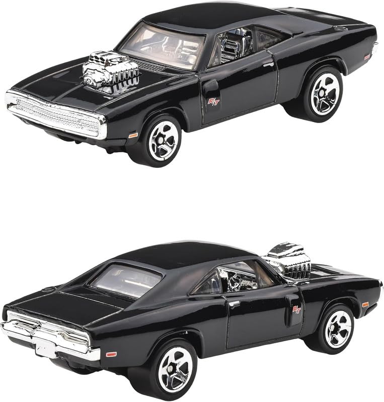 Hot Wheels Collector Bundle – HW Hot Rods 5-Pack, Fast & Furious 5-Pack, Kool Kombi & Muscle and Blown Die-Cast Cars