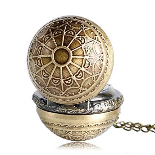 Harry Potter Vintage Winged Pocket Watch with Chain – Antique Style Quartz Watch for Men & Women
