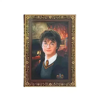 Harry Potter- 3D Picture Changing Notebook | Magical Harry Potter Inspired Journal | 128 Sheets | Moving Image Cover | Premium Gift Diary for Fans & Collectors