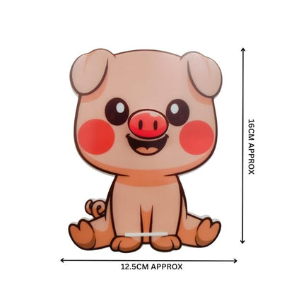 Cute Pig Eyeglass Stand Holder