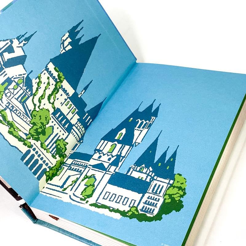 Harry Potter Hardcover Journal Diary, Vintage Writing Paper Notebook, 92 sheets Magnetic Cover (192 Pages) Size 5 * 7 inch (Best Mate)