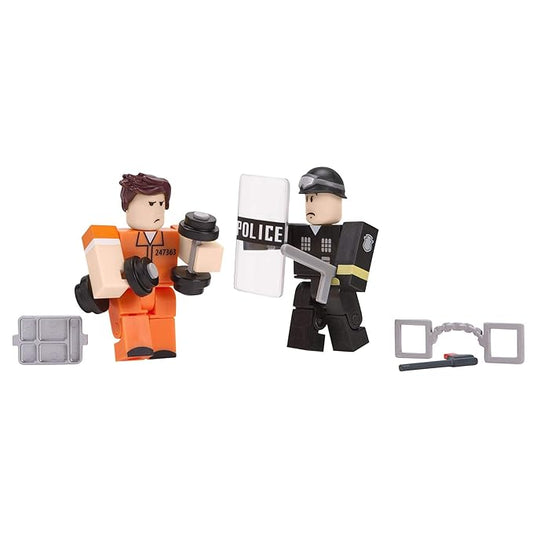 Roblox Action Figure Collection - Prison Life Playset- 8-Piece Collectible Pack