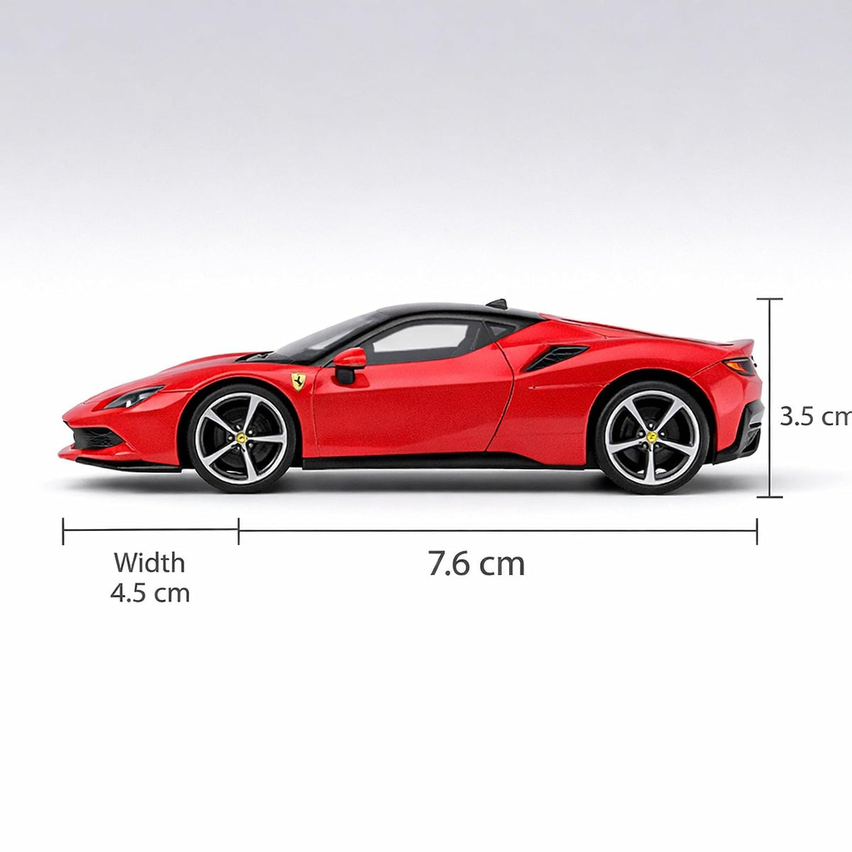 Wizplex Bburago Ferrari SF90 Stradale 1:64 Scale Die-Cast Metal Toy Car with Opening Front Doors – COD Not Available