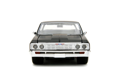 Fast & Furious Fast X 1:24 1967 Chevy El Camino Die-Cast Car, Toys for Kids and Adults,Black ( COD NOT AVAILABLE)