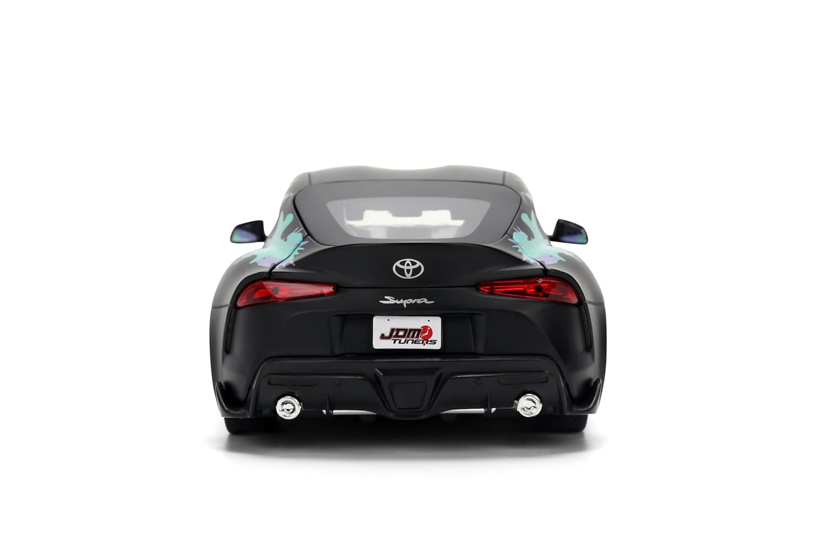 Jada 2020 Toyota GR Supra HKS, Black/Green Toys 37023-1/24 Scale Diecast Model Car ( COD NOT AVAILABLE0