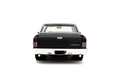 Fast & Furious Fast X 1:24 1967 Chevy El Camino Die-Cast Car, Toys for Kids and Adults,Black ( COD NOT AVAILABLE)