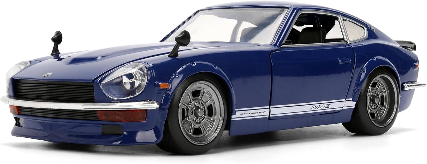 Jada 1972 Datsun 240Z, Dark Blue Toys 37020 – 1:24 Scale Diecast Model Car ( Cod Not Available )